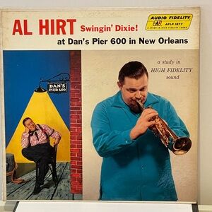 Al Hirt Swingin’ Dixie! at Dan’s Pier 600 in New Orleans, vintage vinyl LP